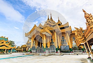 Kyauk Taw Gyi pagoda in Myanmar photo