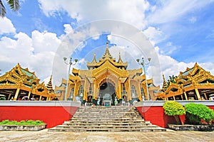 Kyauk Taw Gyi Pagoda, Yangon, Myanmar photo