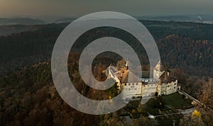 Kyburg castle located between Zurich and Winterthur