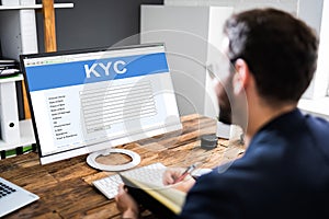KYC. Know Your Customer photo