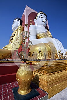 Kyeik Pun Pagoda in Bago - Myanmar