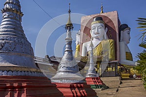 Kyeik Pun Pagoda - Bago - Myanmar (Burma) photo