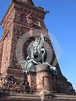 The Kyffhauser Monument also known as the Barbarossa Monument or the Kaiser Wilhelm Monument. photo