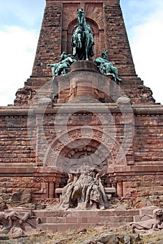 KyffhÃ¤user Monument in Thuringia in Germany