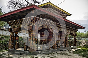 Kyichu Lhakhang Temple, Paro, Bhutan photo
