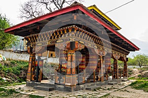 Kyichu Lhakhang Temple, Paro, Bhutan photo