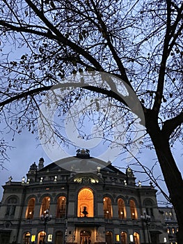 The Kyiv Opera House at Dusk - UKRAINE - EUROPE