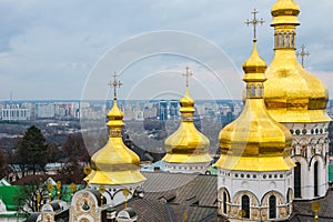 Kyiv Pechersk Lavra - gold church
