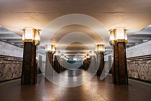 Kyiv subway station interior