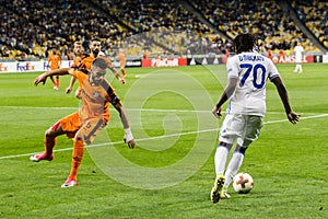 UEFA Europa League football match Dynamo Kyiv Ã¢â¬â Skenderbeu, Se