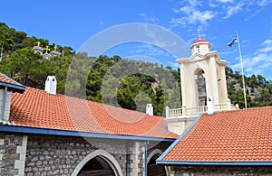 Kykkos monastery in the Troodos mountains