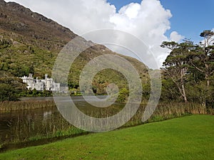 Kylemore Abbey, Kylemore Castle, in Connemara, County Galway, Ireland