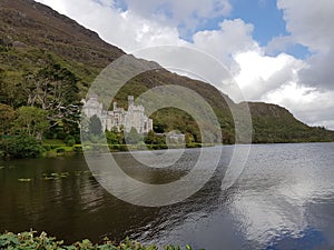 Kylemore Abbey, Kylemore Castle, in Connemara, County Galway, Ireland