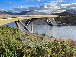 Kylesku Bridge - northwest Scotland photo