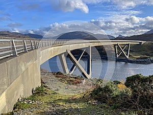 Kylesku Bridge - northwest Scotland photo