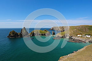 Kynance cove in Cornwall