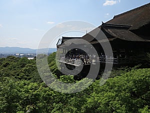 Kyomizu Temple, Kyoto, Japan photo