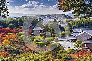 Kyoto at Ginkakuji Temple photo