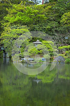 Kyoto Imperial Palace with Gonaitei garden in Kyoto, Japan