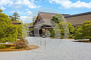 Kyoto Imperial Palace with Gonaitei garden in Kyoto, Japan