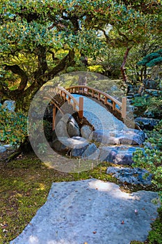 Kyoto Imperial Palace with Gonaitei garden in Kyoto, Japan