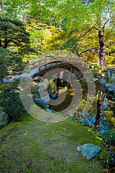 Kyoto Imperial Palace with Gonaitei garden in Kyoto, Japan