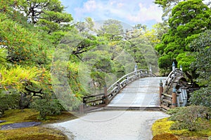 Kyoto Imperial Palace with Gonaitei garden in Kyoto, Japan