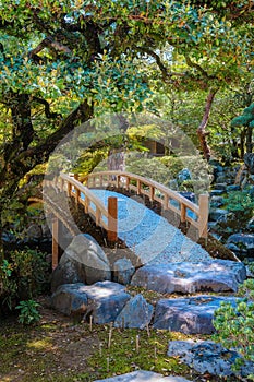 Kyoto Imperial Palace with Gonaitei garden in Kyoto, Japan