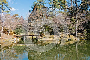 Sento Imperial Palace Sento Gosho in Kyoto, Japan. It is a large garden, formerly the grounds of a