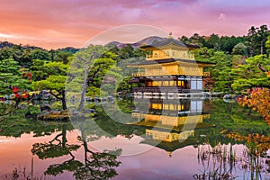 Kyoto, Japan at Kinkaku-ji photo