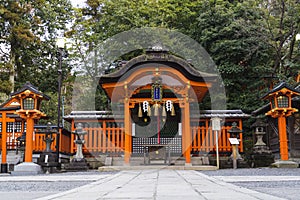 KYOTO, JAPAN Kinkaku-ji Temple of the Golden Pavilion officially named Rokuon-ji. Deer Garden Temple is a Zen