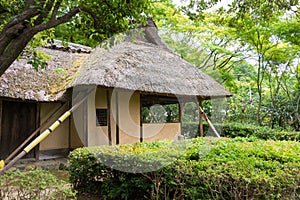 Basho-an at Konpuku-ji temple in Kyoto, Japan. Konpuku-ji was built in 864 by a priest named Jikaku photo