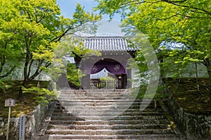 Manshu-in Temple Manshu-in Monzeki in Kyoto, Japan. The temple was founded in 8th century photo