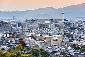 Kyoto Japan Skyline