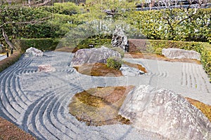 Taizo-in Temple at Myoshin-ji Temple in Kyoto, Japan. a head temple of the associated branch of Rinzai photo