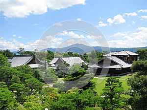 Kyoto Nijo castle gardens