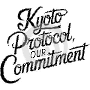 Kyoto Protocol Our Commitment Graphic