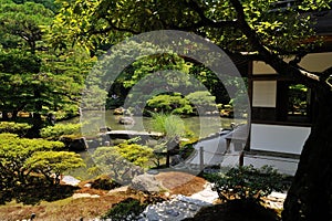 Kyoto silver Temple Gardens