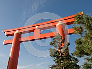 Kyoto torii gate