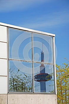 Kyoto Tower Reflection