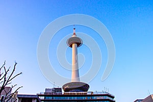 Kyoto tower is the tallest steel structure and a major tourist attraction in Kansai region. Japan