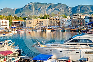 Kyrenia (Girne) harbour.