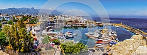 Kyrenia marina in Cyprus