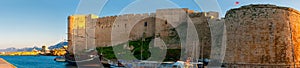 Kyrenia. Medieval Castle and old harbour. Cyprus.