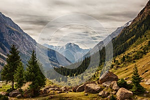 Kyrgyzstan. Gorge Barskoon.