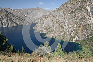 Kyrgyzstan mountain lake