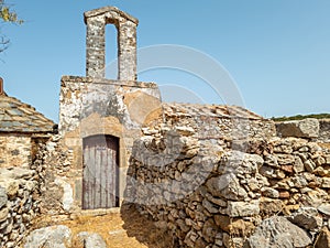 Kythira kato chora ruins of fortress