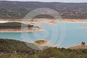 La Alcarria reservoirs landscape photo