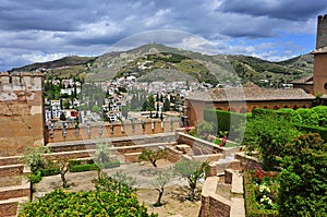 La Alhambra in Granada, Spain