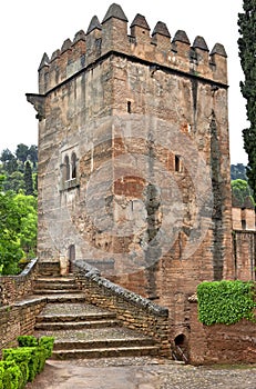 La Alhambra, Torre de los Picos, Granada, Andalusia